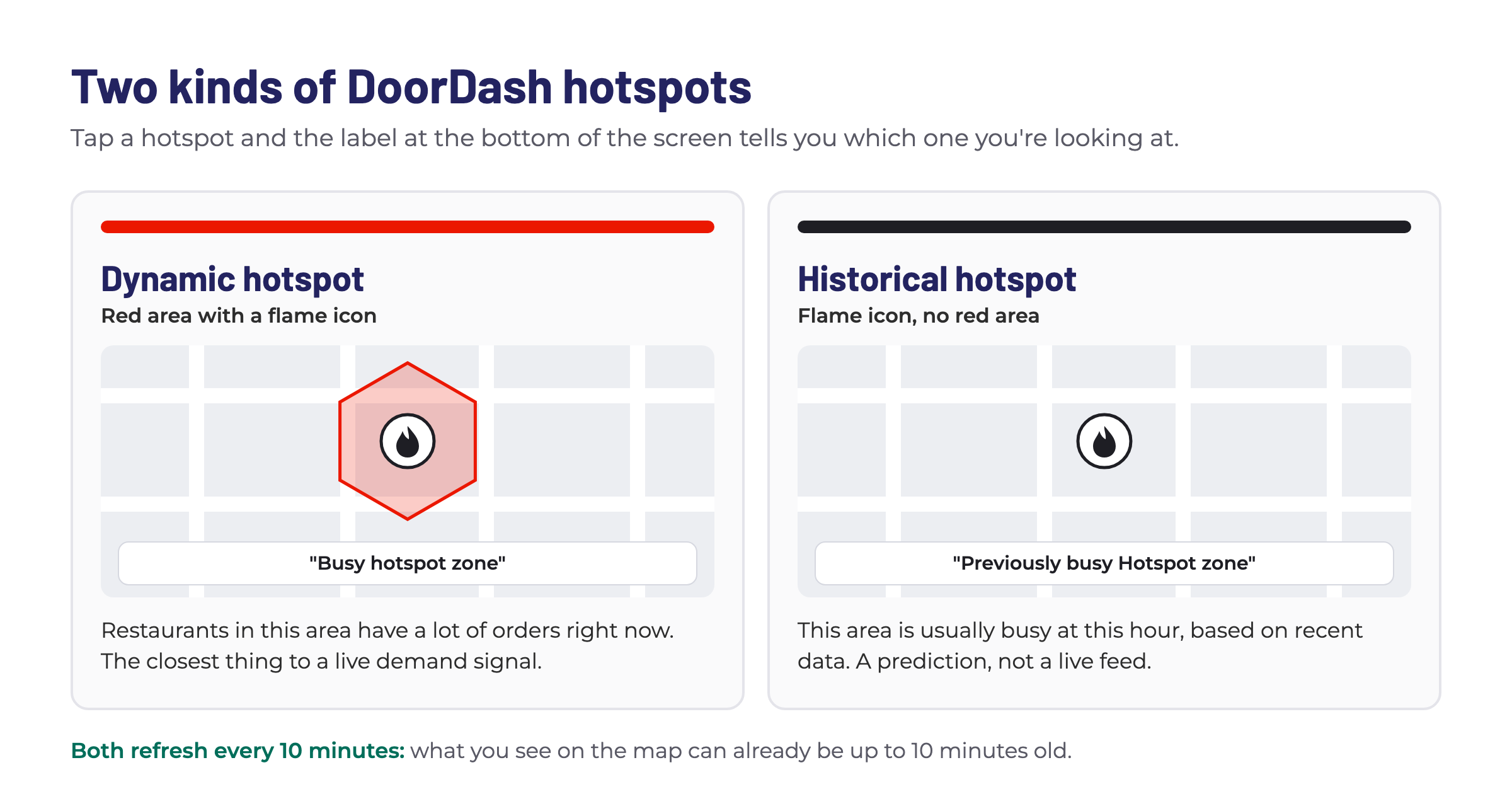 How DoorDash hotspots work (and why you're not getting orders in one)